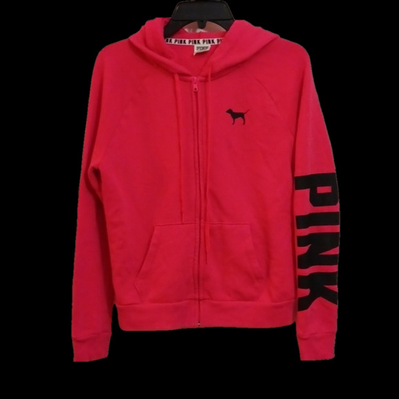 Victorias Secret Pink Hoodie Jacket - Picture 1 of 9